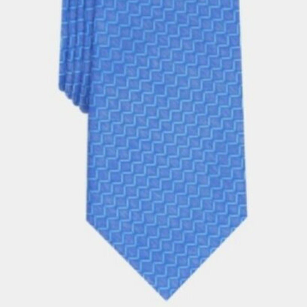 T58 Perry Ellis Light Blue Dunsky Tie